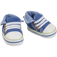 Heless Doll Shoes Sneakers Blue 38-45 cm