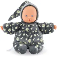 Corolle Mon Doudou Babipouce -pime ss hohtava vauvanukke - eritt in pehme ja suloinen 28 cm:n nukke vaniljan tuoksulla, pest v , 0 kuukaudesta