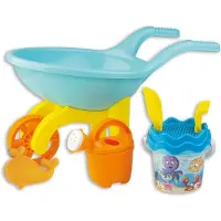 Androni Wheelbarrow with Bucket Set Underwater World 7 pcs