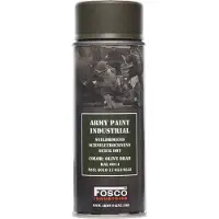 101 Inc Fosco Army Paint Spray 400ml (Color: Olive Drab RAL 6014)