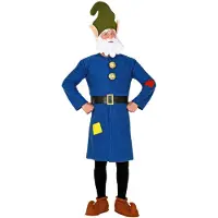 Finidi TONTTU (takki, vyö, hattu ja parta)