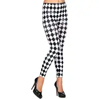 Widmann Ruudulliset Leggingsit Musta/Valkoinen - Small/Medium