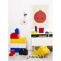 LEGO Storage Brick 1 pyöreä żółty
