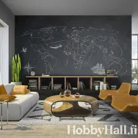 Artgeist Valokuvatapetti - Pieni matka. Suuri matka 200x154 cm