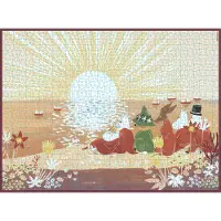 Muumi Moomin Art Puzzle - 1000 Pcs - Red - Multi/patterned - ONE SIZE
