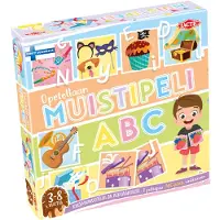 Tactic Opetellaan Muistipeli ABC lautapeli, suomenkielinen