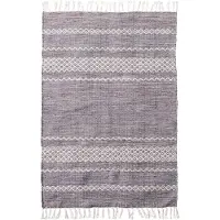 House Doctor Ciero-Tæppe - Grey - 130X85CM