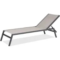 Fiam Ocean Aurinkotuoli - Aurinkotuolit & Lepolasset Alumiini Taupe - 074TX ANTA