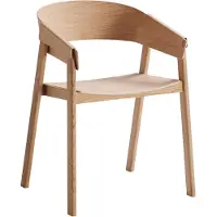 Muuto Cover tuoli, käsinojallinen, tammi
