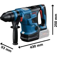 Bosch Akkuporavasara Biturbo GBH 18V-34 CF (SDS plus), 2x8.0Ah ProCORE + laturi GAL 1880 CV