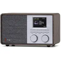 Pinell Supersound 201 digitaalinen radio (pähkinäpuu)