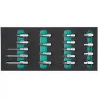 Kamasa-Tools Hylsyt 1/2", Torx & XZN (lyhyt & pitkä),
