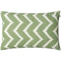 Chhatwal & Jonsson Ikat Sema -tyyny Sage/off white, 40 cm