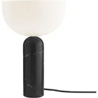 New Works Kizu pöytävalaisin small Black marble