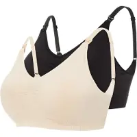 Mamalicious Mlilja naisten imetysliivit 2pack