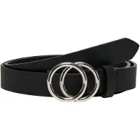 ONLY Onlrasmi Faux Leather Jeans Belt Noos - Black - 90