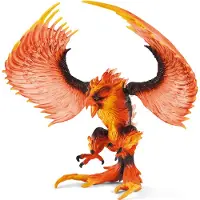 Schleich Tulipalo Kotka Figuriini, liikkuvilla siivillä ja realistisilla yksityiskohdilla, Lahja lapsille, Alkaen 4-vuotiaille, 42511 ELDRADOR