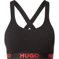 HUGO Bralette Padded Sporty Logo - Black - S