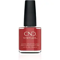 CND Vinylux Longwear punainen kynsilakka geelimäinen Shine & Chip Resistant Color Books & Beaujolais 0,5 fl. oz