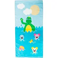 Bolibompa Dragon, Towel - Blue - ONE SIZE