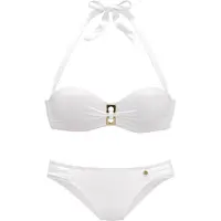 LASCANA Bikini valkoinen