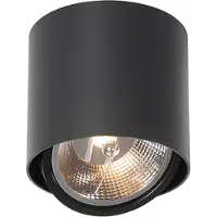 QAZQA Design-kohdevalaisin musta AR111 - Impact