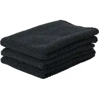 Zone Denmark Karklud 3 Stk. - Black - 27X 27X 0.3CM