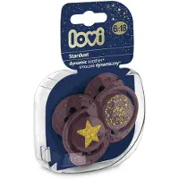 Lovi Dynaaminen tutti 6-18kk 2kpl Stardust violet