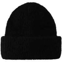 Pieces Pcbera Alpaca Blend Hood Noos Bc - Black - ONE SIZE