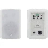 Kramer tavor-6-o(pair)/white 6.5" on-wall 2-way powered speakers