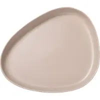 Lind DNA Curve Stoneware tarjoiluvati 30x35 cm Hiekka