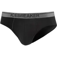 Icebreaker Urheilualushousut basaltinharmaa / musta