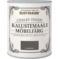 Rust-Oleum kalustemaali Chalky Finish 125 ml Graphite