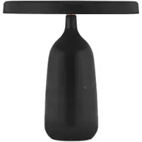 Normann Copenhagen Pöytävalaisin , Musta, Olohuone, Marmori