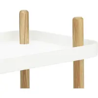 Normann Copenhagen Block tarjoiluvaunu, valkoinen
