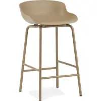 Normann Copenhagen Hyg baarituoli, 65 cm, hiekka