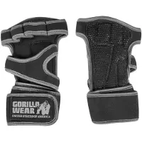 Gorilla wear Yuma Painonnostohanskat Musta/Harmaa