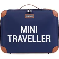 Childhome Mini Traveler Matkalaukku, Navy/White
