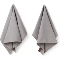 Humdakin Organic Tea Towel - 2 Pack - Grey - 45X70CM