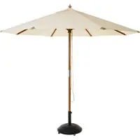 Cinas , 180 cm Parveke-aurinkovarjo offwhite/teak