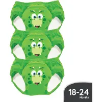 My Carry Potty Dinosaurus Kuivaksiopetteluhousut 3-pack, Vihreä, 18-24 kk