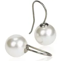 Blomdahl Natural Titanium White Pearl Pendant