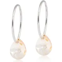 Blomdahl Natural Titanium 14 mm Drop Golden Shadow