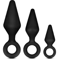 Anal Adventures Platinum Loop Plug Kit