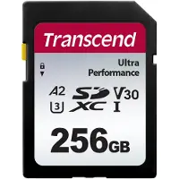 Transcend 256 GB SDXC CARD, A2, U3, V30 - SDC340S (TS256GSDC340S)
