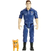 Mattel Lightyear Buzz Lightyear & Sox Figures Monivärinen 4 Years