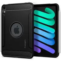 Spigen iPad Mini 2021 Kuori Rugged Armor Matte Black