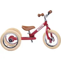 Trybike tasapaino / tasapainopyörä 3 pyörää punainen