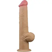 Lovetoy Dual-Layered Silicone Handle Cock 33 cm
