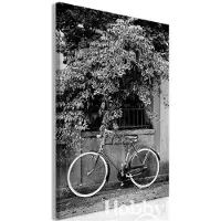 Artgeist Kuva - Bicycle and Flowers (1 Part) Vertical